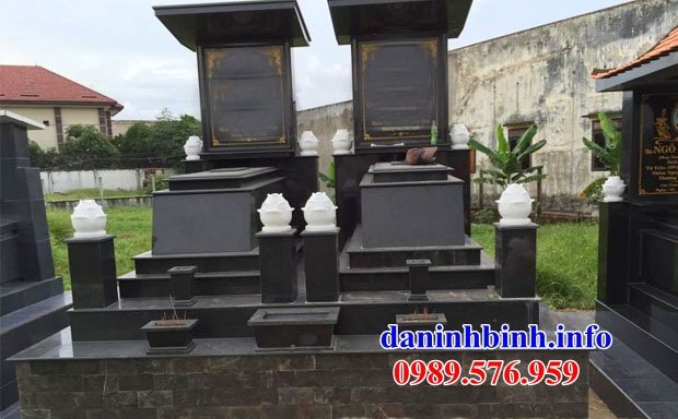 60 mẫu mộ bằng đá granite thiết kế hiện đại đẹp tại Bắc Giang