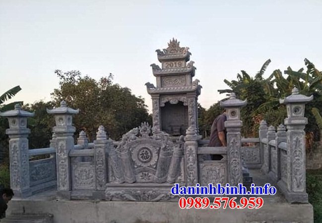 75 Mẫu cuốn thư bức bình phong khu lăng mộ nghĩa trang gia đình bằng đá đẹp bán tại Hà Nội