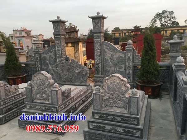 75 Mẫu khu lăng mộ bằng đá xanh Thanh Hóa đẹp bán tại Hà Nội