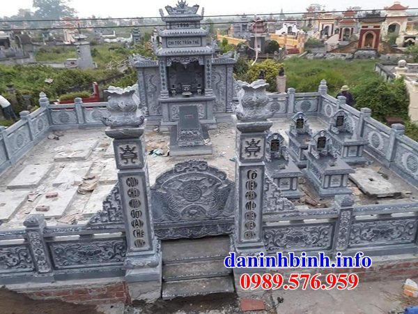 71 Mẫu cuốn thư bức bình phong khu lăng mộ nghĩa trang gia đình dòng họ bằng đá đẹp bán tại Gia Lai