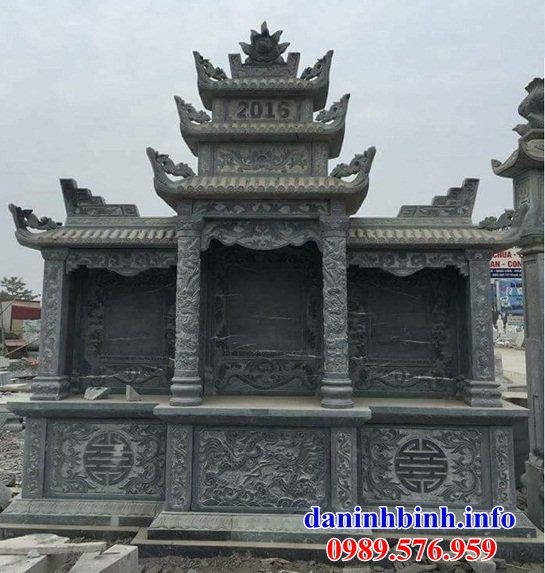 74 Mẫu cây hương thờ chung khu lăng mộ nghĩa trang gia đình dòng họ bằng đá tự nhiên nguyên khối đẹp tại Bình Dương