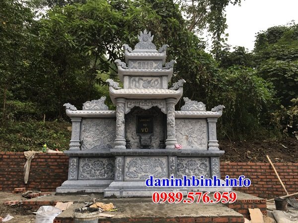 79 Mẫu cây hương thờ chung khu lăng mộ nghĩa trang gia đình dòng họ bằng đá chạm khắc tinh xảo bán tại Quảng Ninh