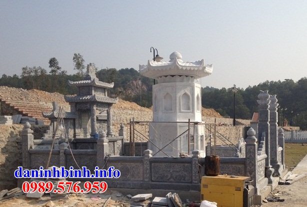 79 Mẫu khu lăng mộ nghĩa trang gia đình dòng họ bằng đá tự nhiên nguyên khối đẹp tại Bình Định