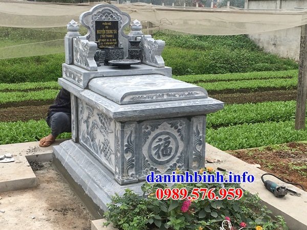 82 Mẫu mộ đơn giản bằng đá chạm khắc hoa văn tinh xảo đẹp bán tại TP Hồ Chí Minh