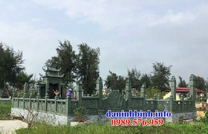 86 Mẫu khu lăng mộ bằng đá xanh rêu đẹp bán tại Bắc Ninh