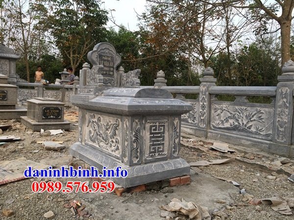 87 Mẫu mộ đơn giản bằng đá chạm khắc hoa văn đẹp tại Ninh Thuận