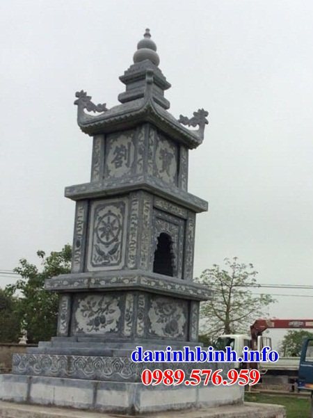 Mẫu mộ tháp đá cất để tro hài cốt đẹp bán tại quảng nam Sài Gòn