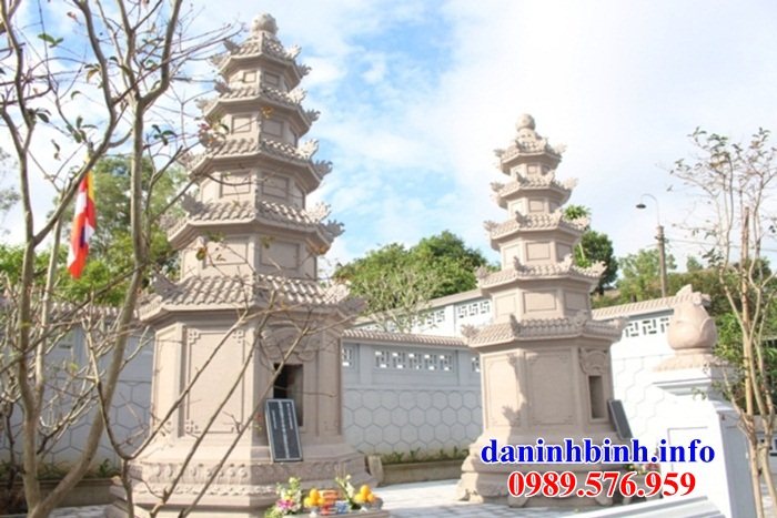 Mẫu mộ tháp đá cất để tro hài cốt đẹp bán tại quảng trị Sài Gòn