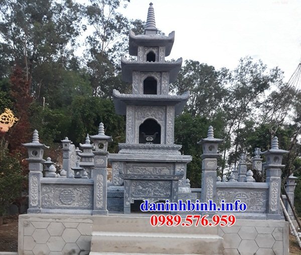 Mẫu mộ tháp đá đẹp bán tại Sài Gòn
