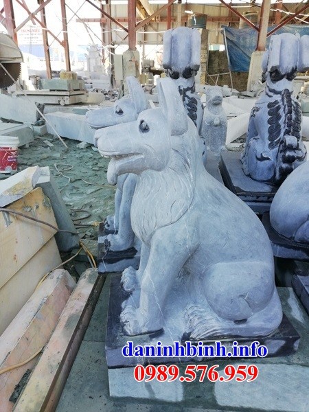 Mẫu tượng chó đá phong thủy đẹp nhất hiện nay