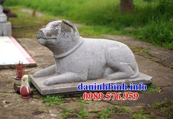 25 Mẫu chó phong thủy trấn trạch yểm đình đền chùa miếu bằng đá tự nhiên nguyên khối đẹp bán nhiều nhất
