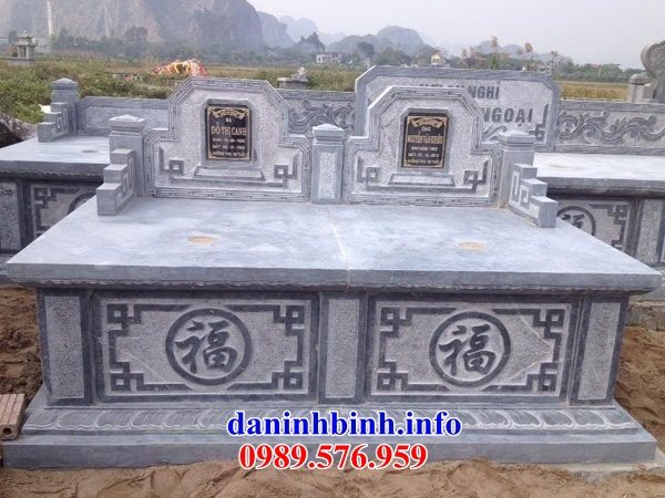 28 Mẫu mộ đôi ông bà bố mẹ bằng đá ninh bình đẹp