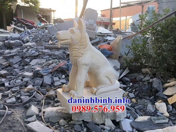 79 Mẫu chó phong thủy bằng đá đẹp bán tại hậu giang