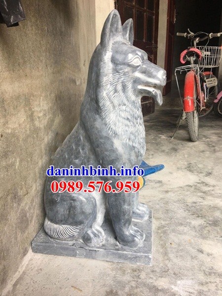 79 Mẫu tượng chó phong thủy bằng đá đẹp chạm khắc tinh xảo