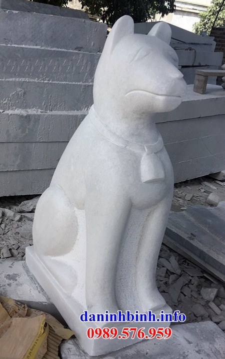 Mẫu chó canh cổng đình đền chùa miếu bằng đá đẹp bán tại kiên giang