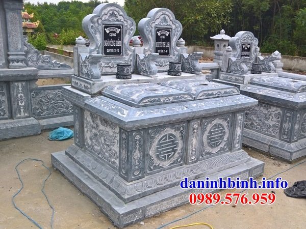 Mẫu mộ đôi bằng đá thanh hóa đẹp bán tại tây ninh