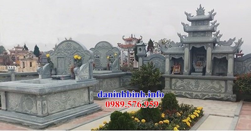 Mẫu mộ đôi bằng đá xanh đẹp nhất hiện nay bán tại quảng trị