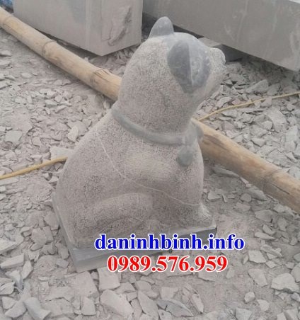 Mẫu tượng chó bằng đá đẹp bán tại hưng yên