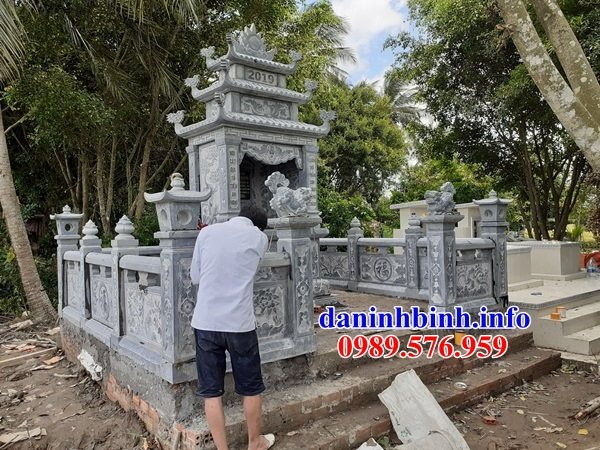 Nghĩa trang gia đình bằng đá xanh đẹp nhất việt nam