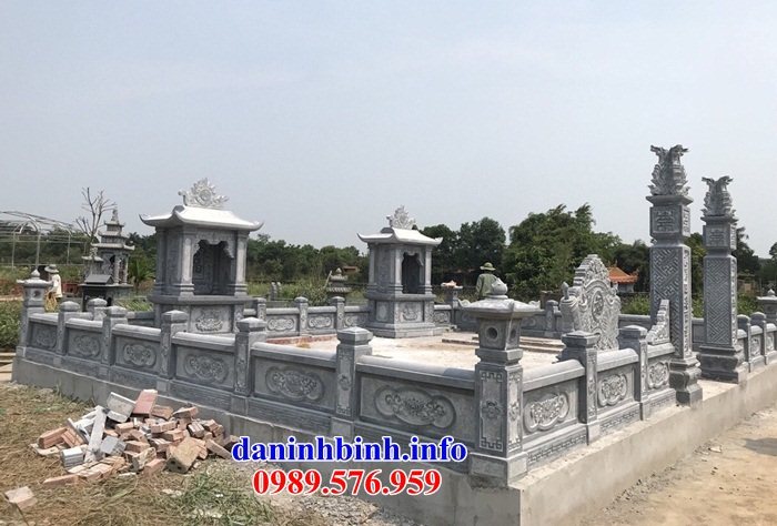 Nghĩa trang gia đình dòng họ bằng đá xanh đẹp nhất việt nam