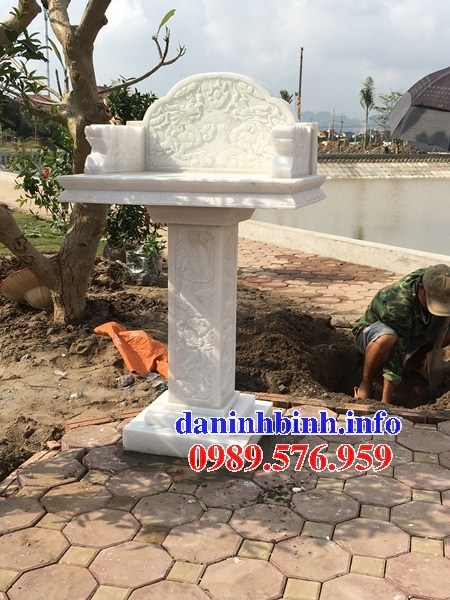 7 Mẫu bàn thờ ngoài trời đẹp nhất bằng đá ninh bình thiết kế hiện đại