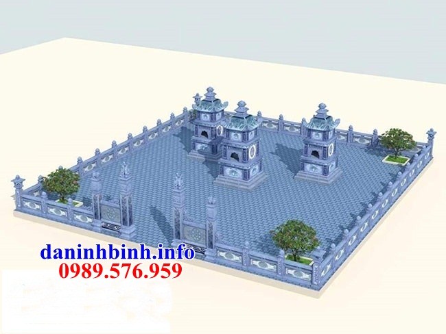 Hình ảnh thiết kế mộ tháp sư trụ trì phật giáo bằng đá tại Trà Vinh