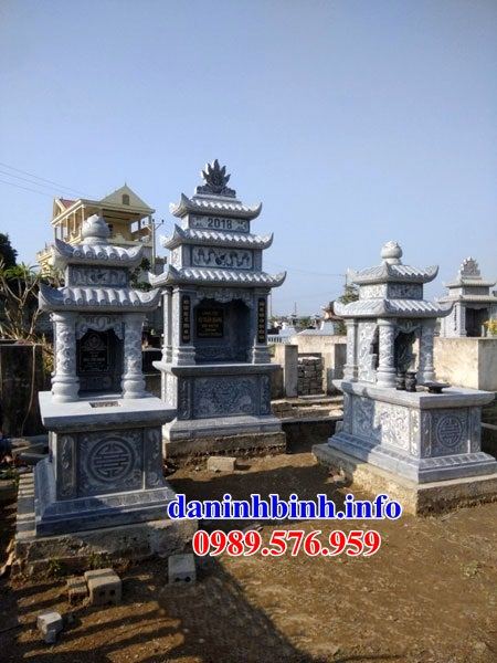 Mẫu am thờ chung nghĩa trang gia đình dòng họ bằng đá Ninh Bình tại Kiên Giang