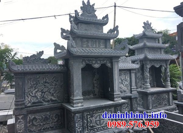 Mẫu am thờ chung nghĩa trang gia đình dòng họ bằng đá Thanh Hóa tại Quảng Nam