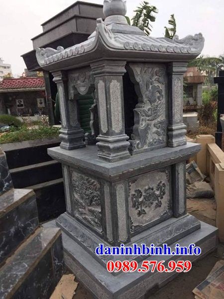 Mẫu am thờ chung nghĩa trang gia đình dòng họ bằng đá mỹ nghệ Ninh Bình tại Quảng Nam