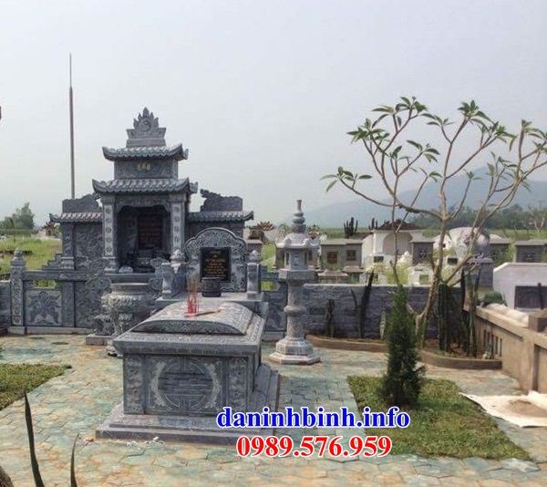 Mẫu am thờ chung nghĩa trang gia đình dòng họ bằng đá tại Kiên Giang