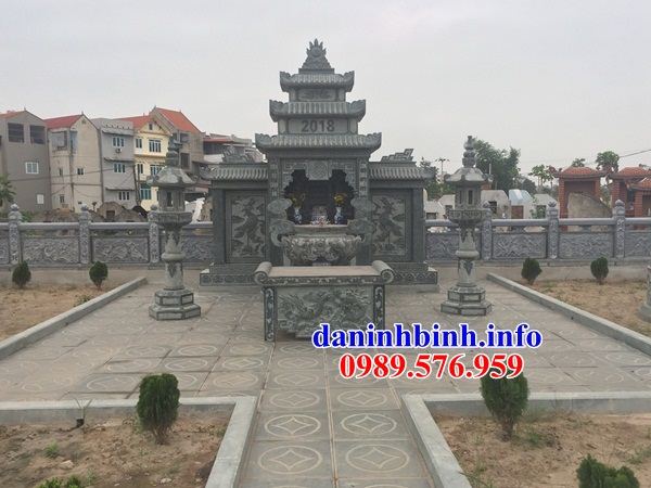 Mẫu am thờ chung nghĩa trang gia đình dòng họ bằng đá tại Quảng Nam