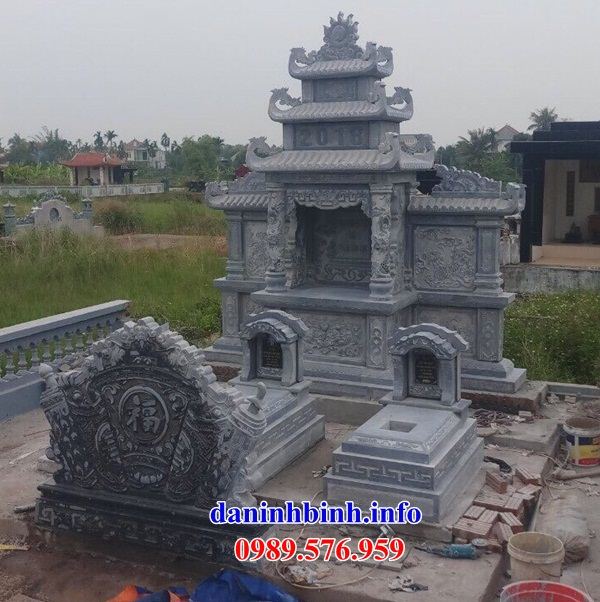 Mẫu am thờ chung nghĩa trang gia đình dòng họ bằng đá tại Đà Nẵng