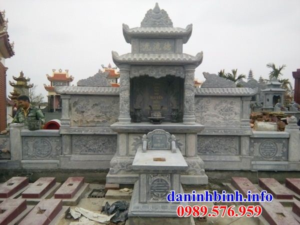 Mẫu am thờ chung nghĩa trang gia đình dòng họ bằng đá tại Đắk Nông