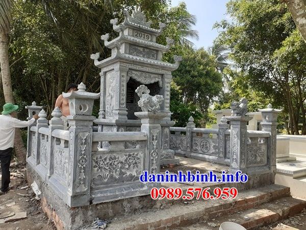 Mẫu am thờ nghĩa trang gia đình dòng họ bằng đá bán báo giá tại Bình Dương