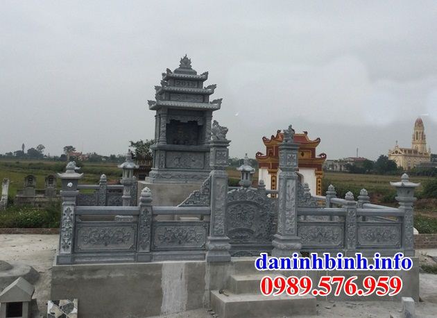 Mẫu am thờ nghĩa trang gia đình dòng họ bằng đá thiết kế đẹp bán tại Quảng Trị