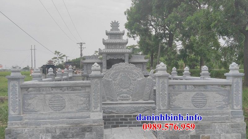 Mẫu cuốn thư bức bình phong khu lăng mộ nghĩa trang gia đình dòng họ bằng đá bán báo giá tại Bạc Liêu