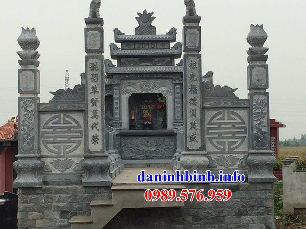 Mẫu cây hương nghĩa trang gia đình dòng họ bằng đá bán báo giá tại Thừa Thiên Huế