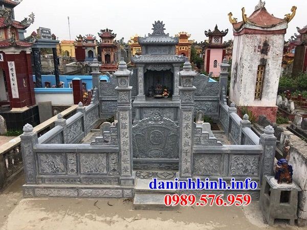 Mẫu cây hương nghĩa trang gia đình dòng họ bằng đá mỹ nghệ Ninh Bình bán tại Đà Nẵng