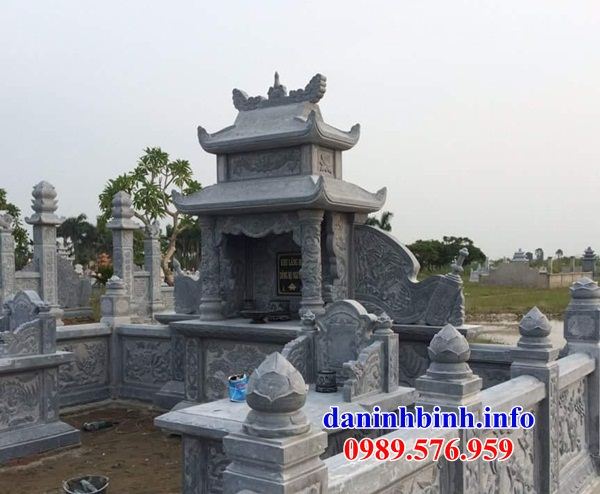 Mẫu cây hương thờ chung nghĩa trang gia đình dòng họ bằng đá mỹ nghệ Ninh Bình bán tại Bình Thuận