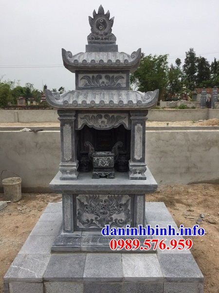 Mẫu cây hương thờ chung nghĩa trang gia đình dòng họ bằng đá tại Quảng Ninh