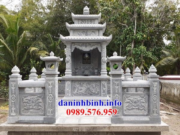 Mẫu cổng am thờ nghĩa trang gia đình dòng họ bằng đá kích thước chuẩn phong thủy bán tại Quảng Trị