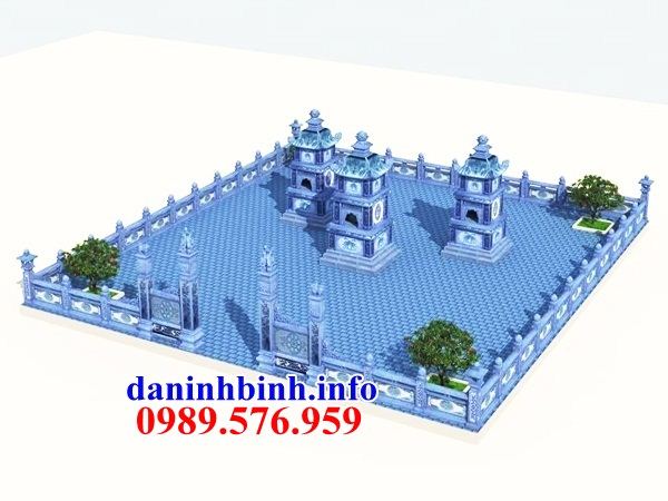 Mẫu hình ảnh thiết kế am thờ nghĩa trang gia đình dòng họ bằng đá bán tại Lào Cai