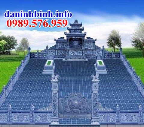 Mẫu hình ảnh thiết kế khu lăng mộ nghĩa trang gia đình dòng họ bằng đá tại Cần Thơ