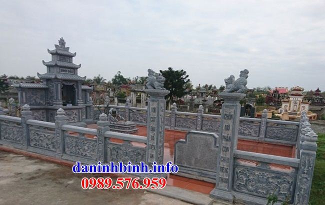 Mẫu khu lăng mộ bằng đá bán tại An Giang