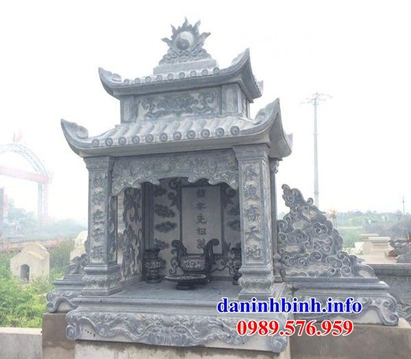 Mẫu kỳ đài thờ chung bằng đá tại Đồng Nai