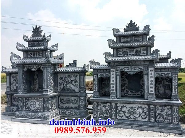 Mẫu kỳ đài thờ chung nghĩa trang gia đình dòng họ bằng đá bán báo giá tại Cần Thơ