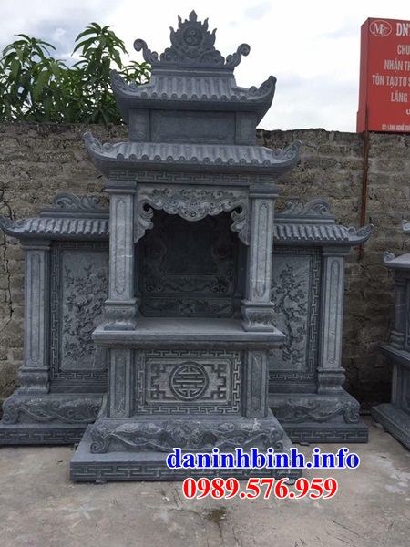 Mẫu lăng thờ chung nghĩa trang gia đình dòng họ bằng đá bán báo giá tại Yên Bái