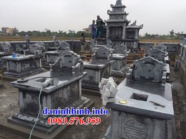 Mẫu lăng thờ chung nghĩa trang gia đình dòng họ bằng đá tại Thừa Thiên Huế
