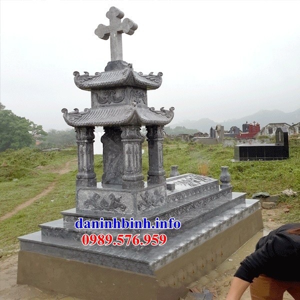 Mộ đá người theo đạo đẹp bán tại Thái Nguyên