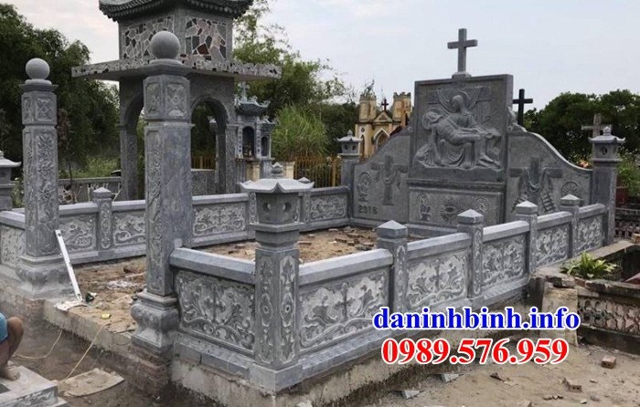 Nghĩa trang mộ đá công giáo đẹp tại Bình Phước
